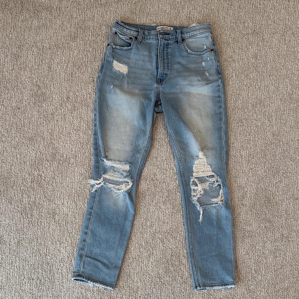Women’s Distressed Abercrombie Jeans